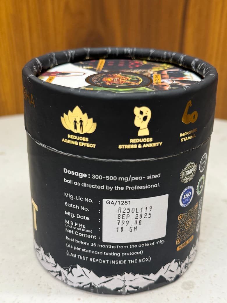 Pure Shilajit Resin – Natural Himalayan Mineral Extract for Daily Wellness