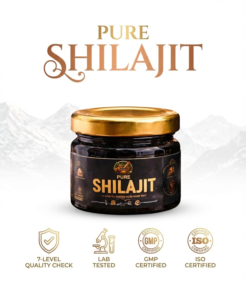 Pure Shilajit Resin – Natural Himalayan Mineral Extract for Daily Wellness