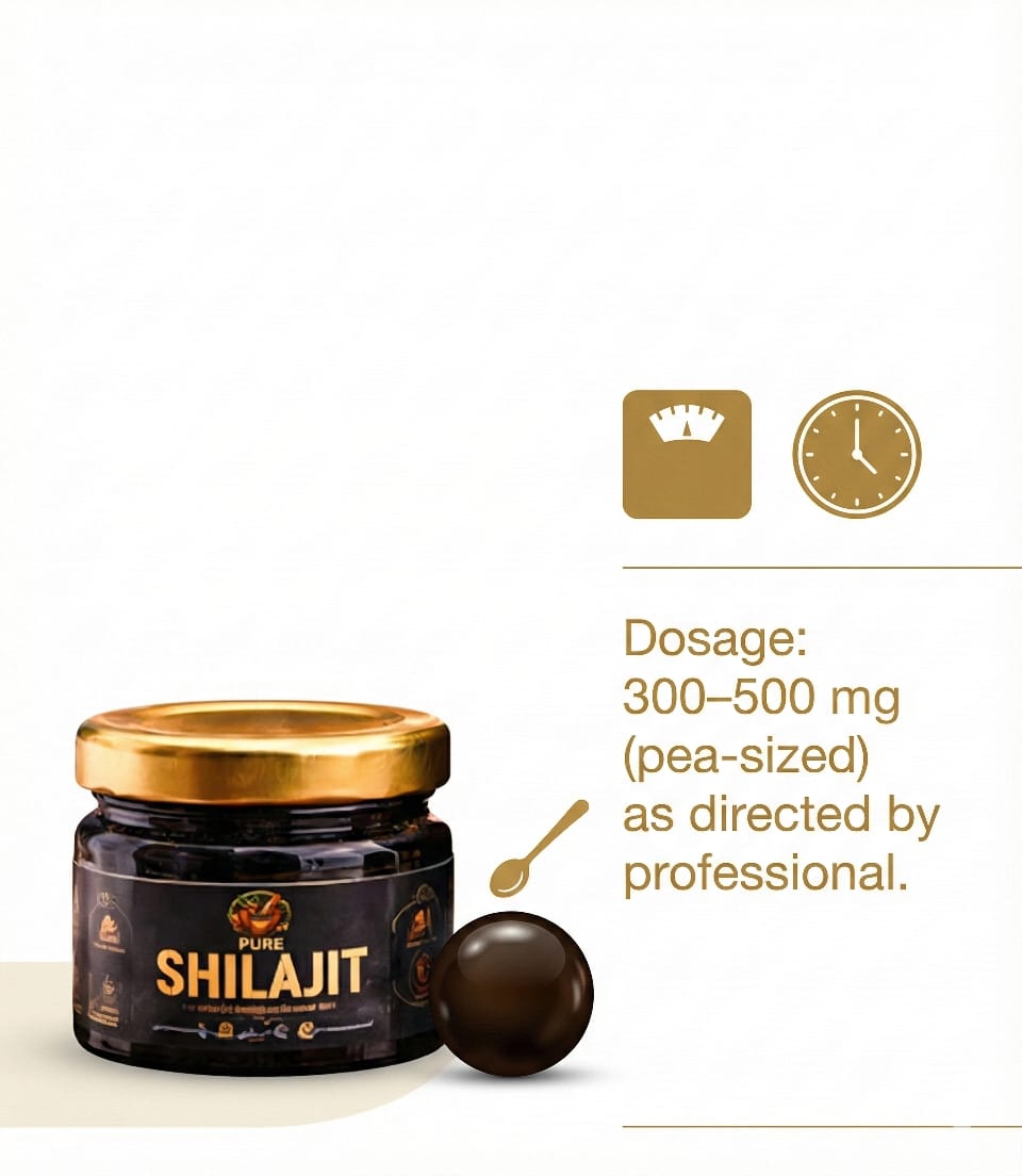 Pure Shilajit Resin – Natural Himalayan Mineral Extract for Daily Wellness