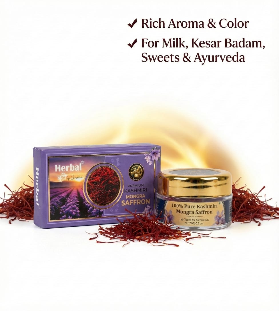 Premium Kashmiri Saffron (Kesar) – Hand-Harvested